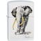 Zippo 2024 Zippo Custom Steven Spazuk Elephant White Matte 29844 ZIP-214CI409006 - alternate 1